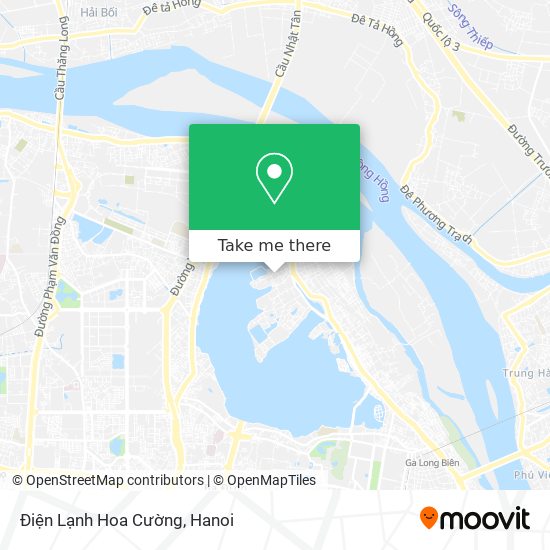 Điện Lạnh Hoa Cường map