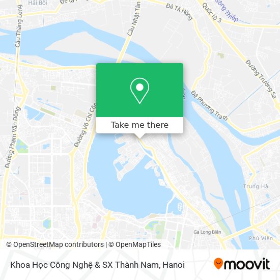 Khoa Học Công Nghệ & SX Thành Nam map