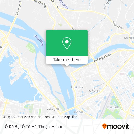 Ô Dù Bạt Ô Tô Hải Thuận map