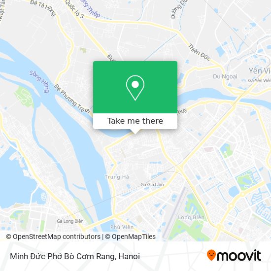 Minh Đức Phở Bò Cơm Rang map