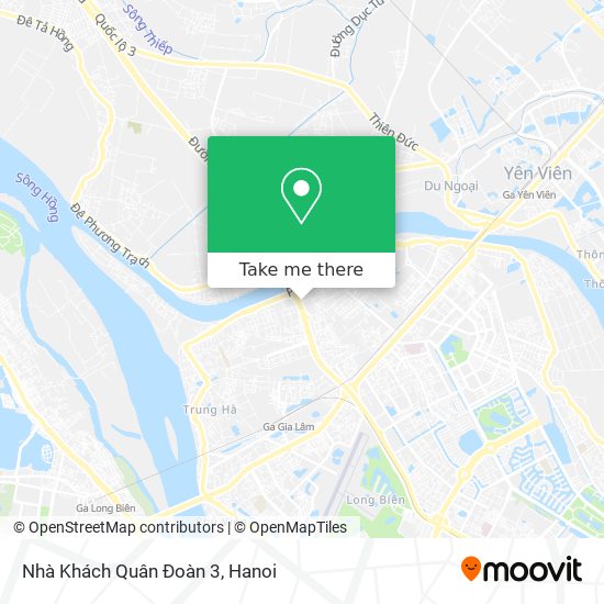 Nhà Khách Quân Đoàn 3 map