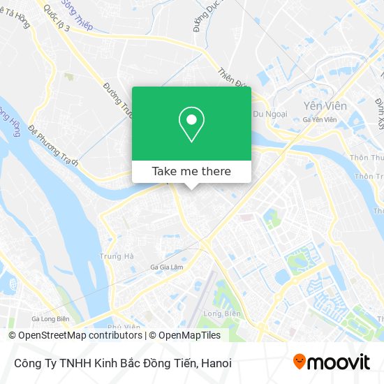 Công Ty TNHH Kinh Bắc Đồng Tiến map