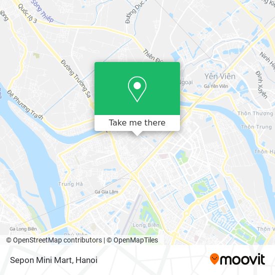 Sepon Mini Mart map