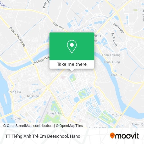 TT Tiếng Anh Trẻ Em Beeschool map