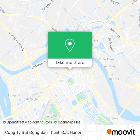 Công Ty Bất Động Sản Thành Đạt map