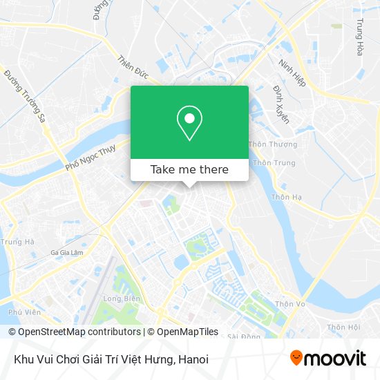 Khu Vui Chơi Giải Trí Việt Hưng map