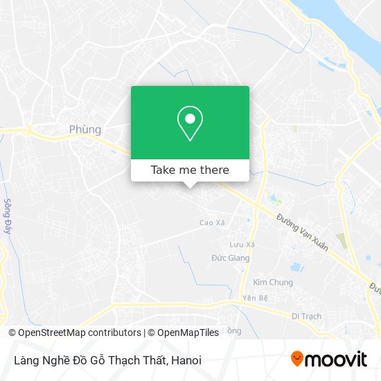 Làng Nghề Đồ Gỗ Thạch Thất map