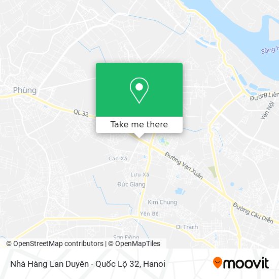 Nhà Hàng Lan Duyên - Quốc Lộ 32 map