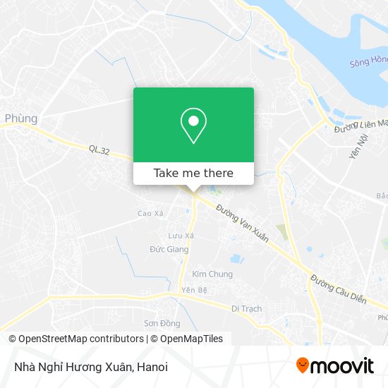 Nhà Nghỉ Hương Xuân map