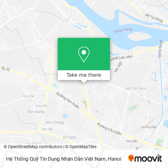 Hệ Thống Quỹ Tín Dụng Nhân Dân Việt Nam map