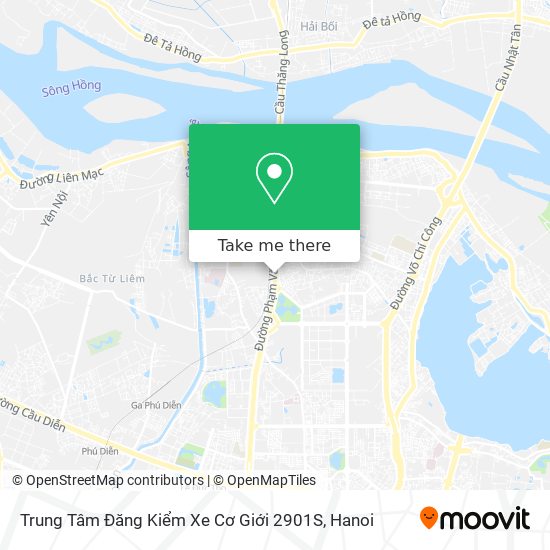 Trung Tâm Đăng Kiểm Xe Cơ Giới 2901S map