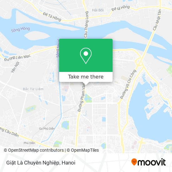 Giặt Là Chuyên Nghiệp map