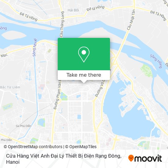 Cửa Hàng Việt Anh Đại Lý Thiết Bị Điện Rạng Đông map