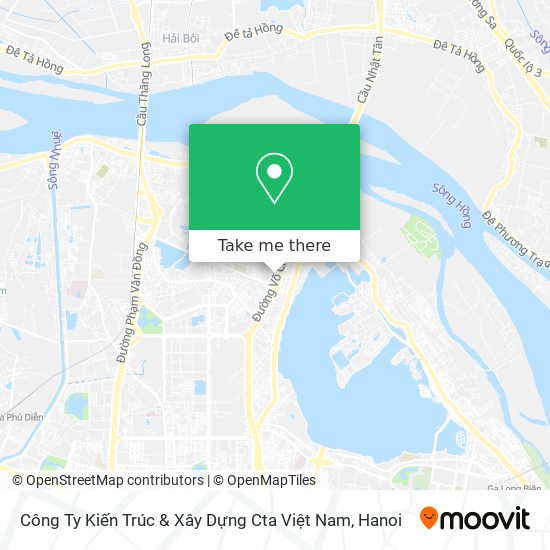 Công Ty Kiến Trúc & Xây Dựng Cta Việt Nam map