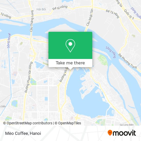 Mèo Coffee map