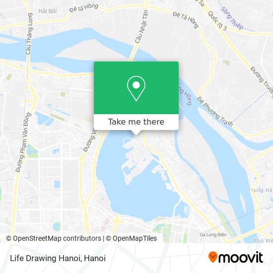 Life Drawing Hanoi map
