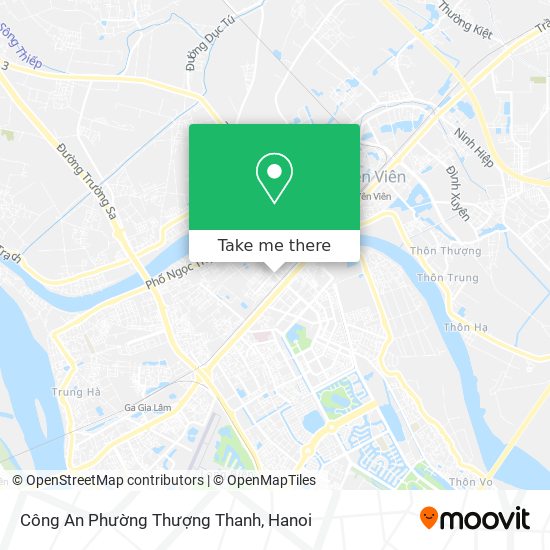 Công An Phường Thượng Thanh map