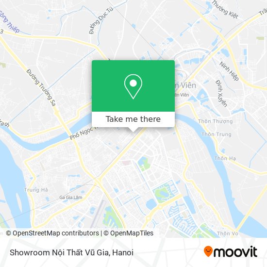 Showroom Nội Thất Vũ Gia map
