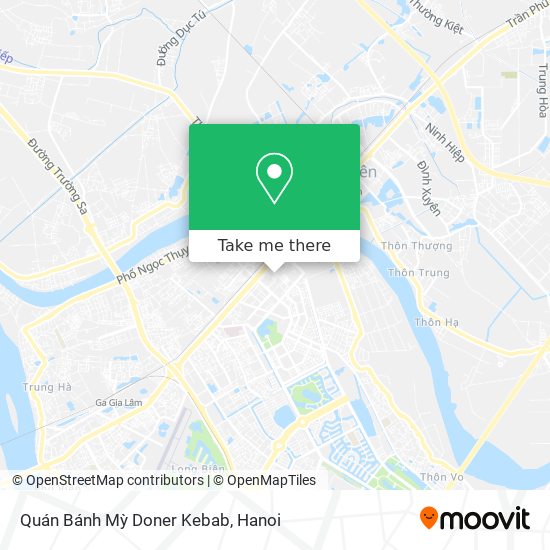 Quán Bánh Mỳ Doner Kebab map