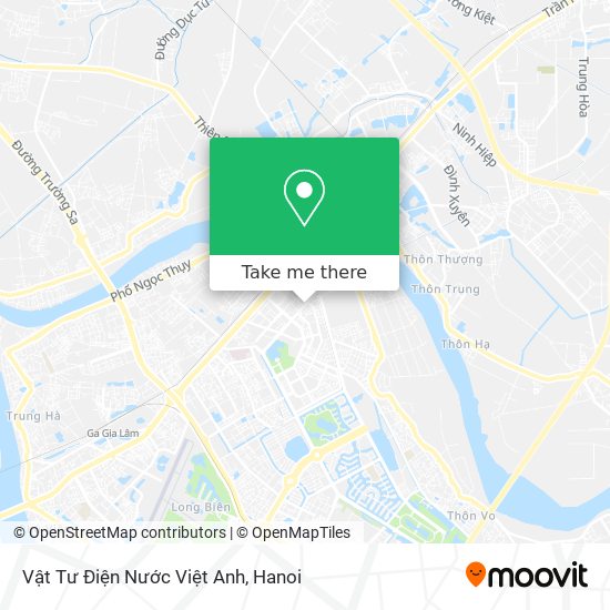 Vật Tư Điện Nước Việt Anh map