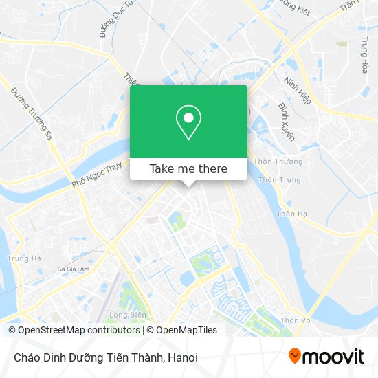 Cháo Dinh Dưỡng Tiến Thành map