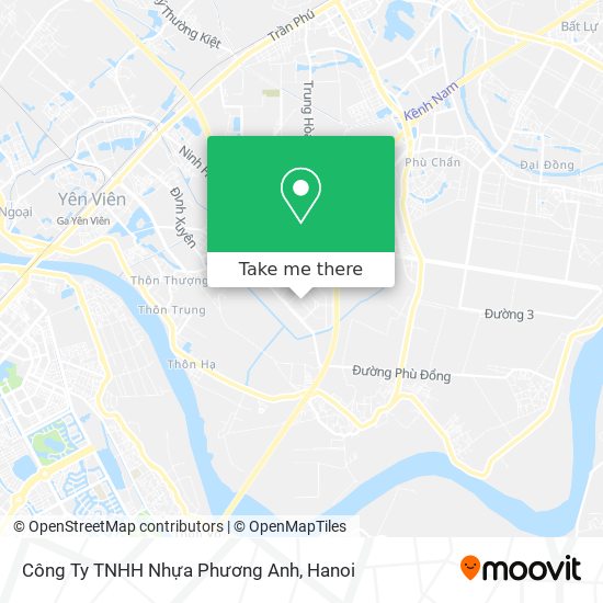 Công Ty TNHH Nhựa Phương Anh map