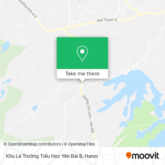 Khu Lẻ Trường Tiểu Học Yên Bài B map