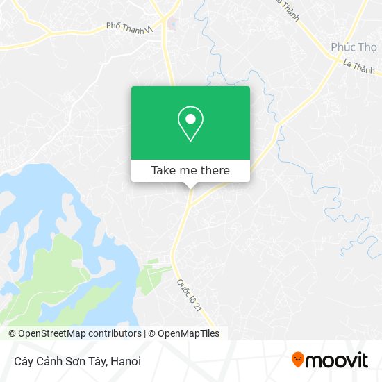 Cây Cảnh Sơn Tây map
