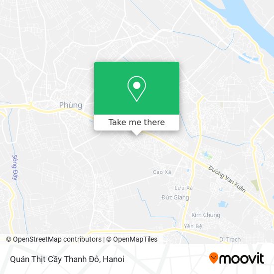 Quán Thịt Cầy Thanh Đỏ map