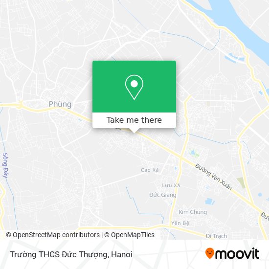 Trường THCS Đức Thượng map