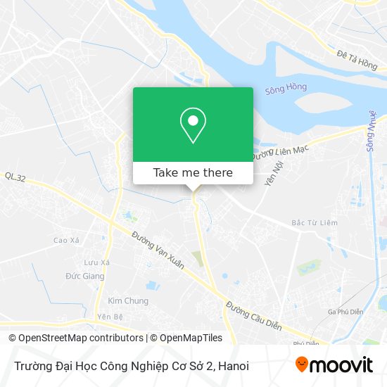 Trường Đại Học Công Nghiệp Cơ Sở 2 map