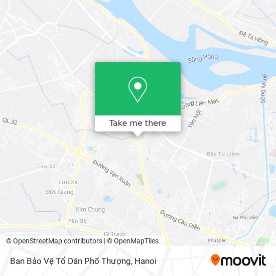 Ban Bảo Vệ Tổ Dân Phố Thượng map