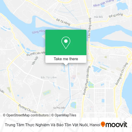 Trung Tâm Thực Nghiệm Và Bảo Tồn Vật Nuôi map