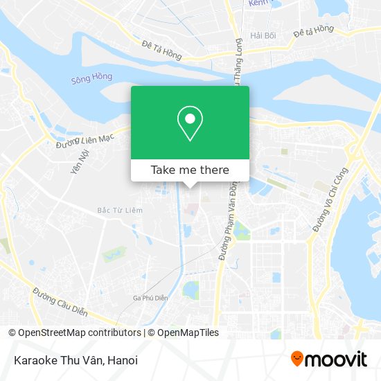 Karaoke Thu Vân map