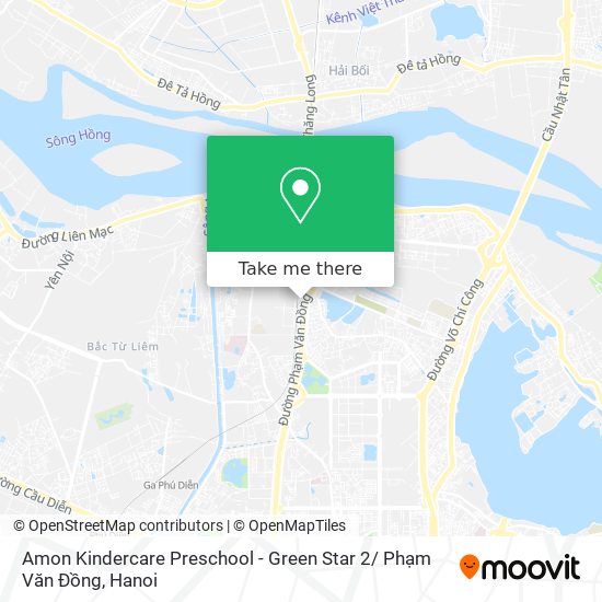 Amon Kindercare Preschool - Green Star 2/ Phạm Văn Đồng map