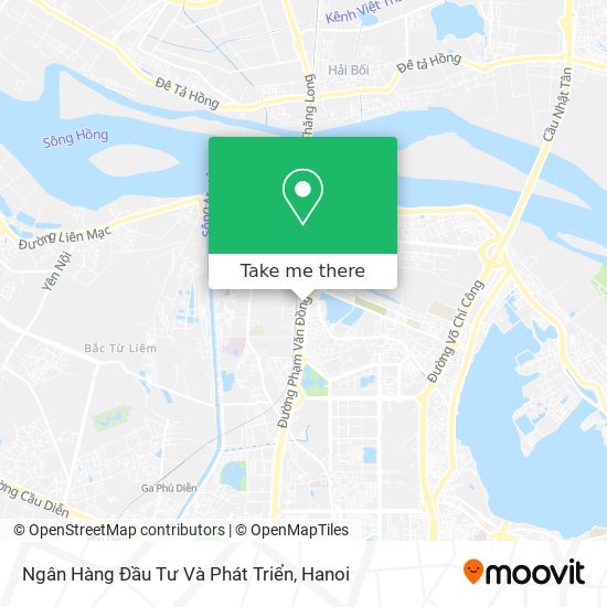 Ngân Hàng Đầu Tư Và Phát Triển map