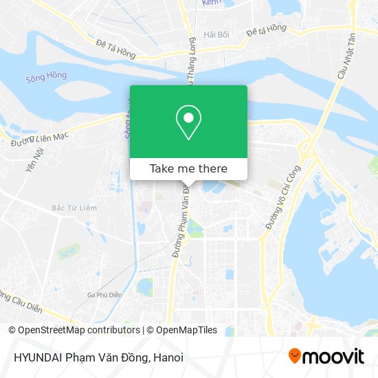 HYUNDAI Phạm Văn Đồng map