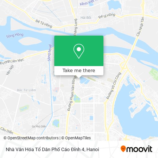 Nhà Văn Hóa Tổ Dân Phố Cáo Đỉnh 4 map