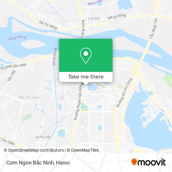 Cơm Ngon Bắc Ninh map