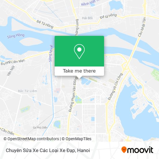 Chuyên Sửa Xe Các Loại Xe Đạp map