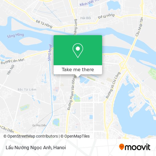 Lẩu Nướng Ngọc Anh map