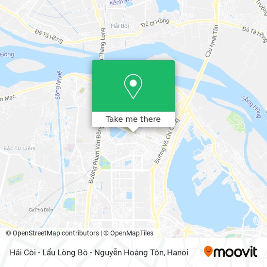 Hải Còi - Lẩu Lòng Bò - Nguyễn Hoàng Tôn map