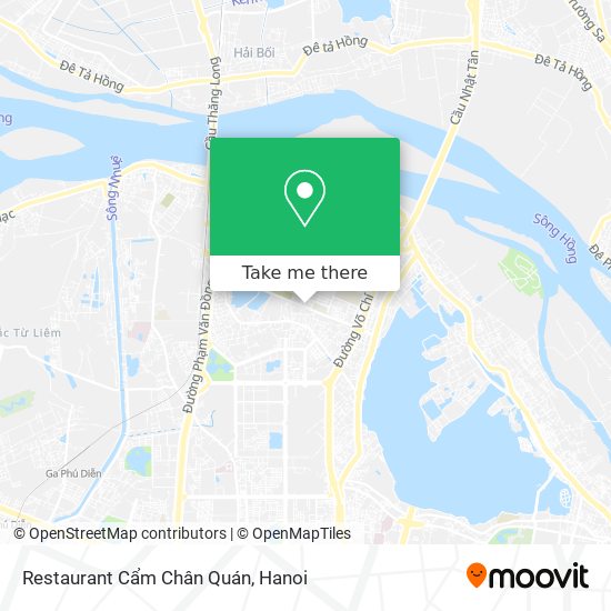 Restaurant Cẩm Chân Quán map