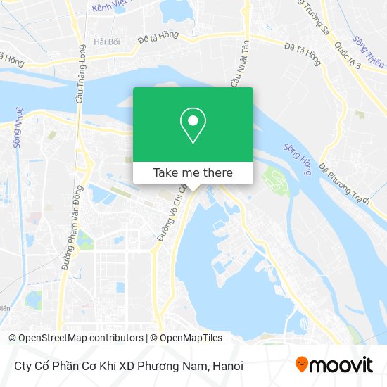 Cty Cổ Phần Cơ Khí XD Phương Nam map
