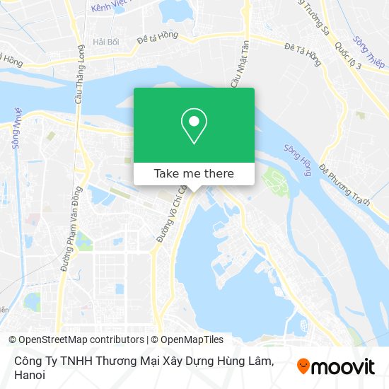 Công Ty TNHH Thương Mại Xây Dựng Hùng Lâm map