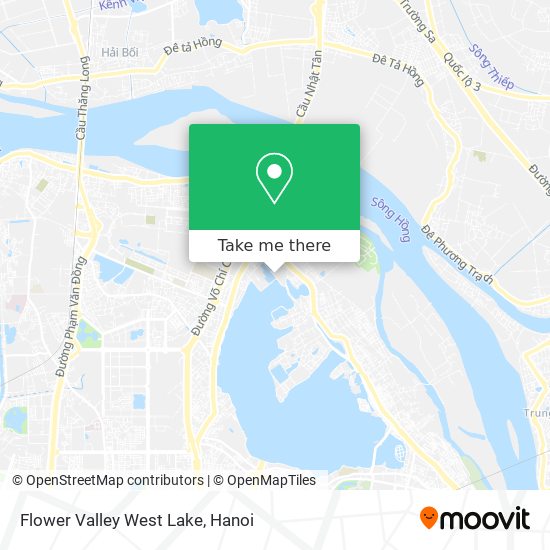Flower Valley West Lake map