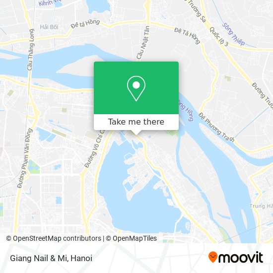 Giang Nail & Mi map