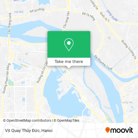 Vịt Quay Thủy Đức map