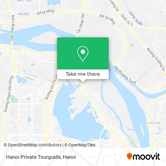 Hanoi Private Tourguide map