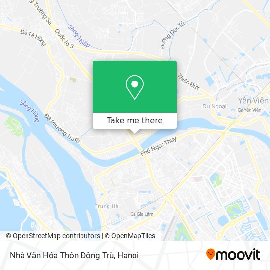 Nhà Văn Hóa Thôn Đông Trù map